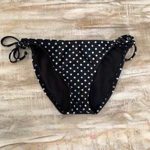 EUC Target swim suit bottom, polka dots, size S